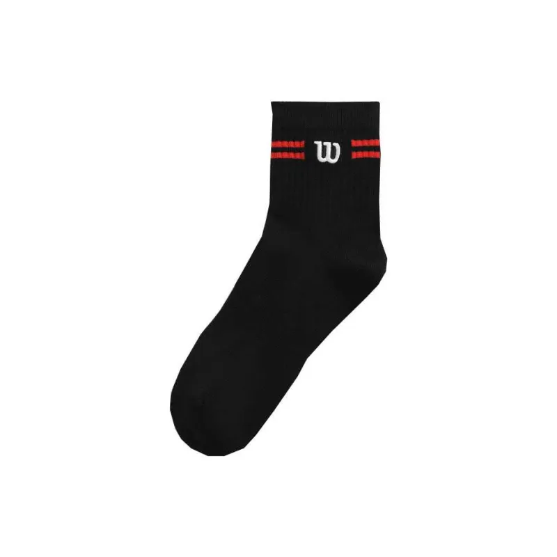 Wilson Quarter Top Sock Mid Calf Socks Unisex 1 Pack-1