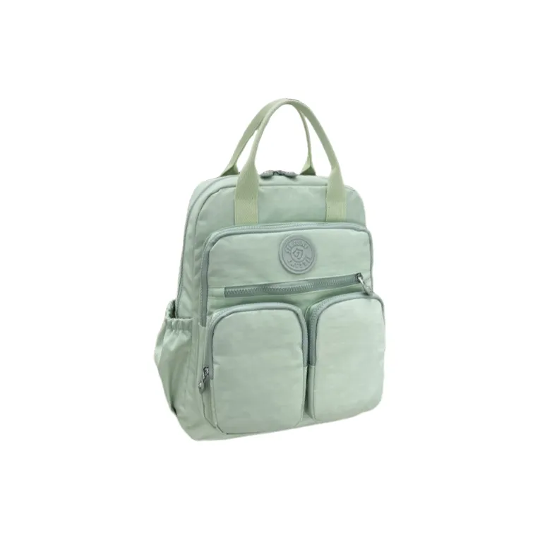 Gerlanx Nylon Fabric Backpack Unisex Multicolor-22
