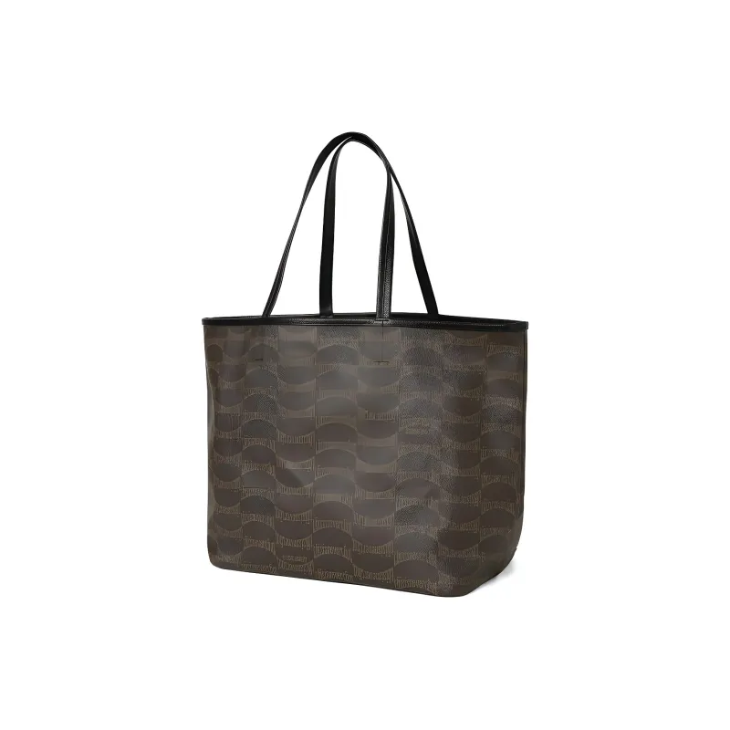 Thisisneverthat Coated PVC Tote Bag Shopping Bag Handbag Shoulder Bag Women's Brown-1