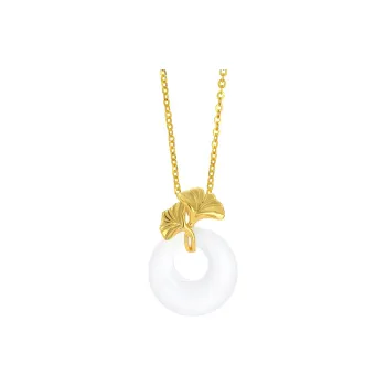 Yu Shangxuan Natural Chalcedony Necklaces Unisex