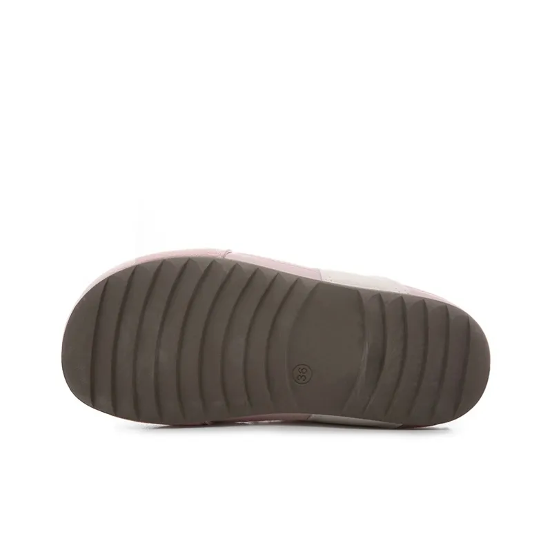 Ordifen Quiet Closed Toe Slippers Women's Pink-4