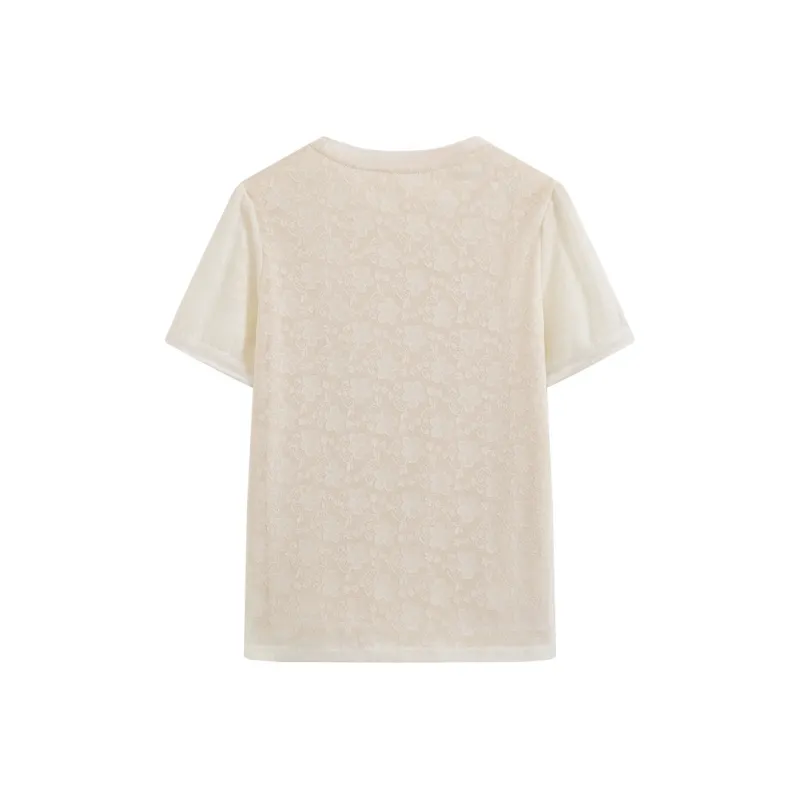 Taste The Color Puff Sleeve T Shirt Women's-1