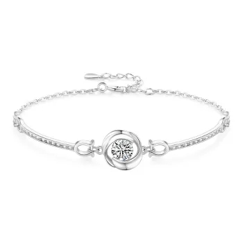Lao Feng Xiang S999 Fine Silver Bracelets Women's
