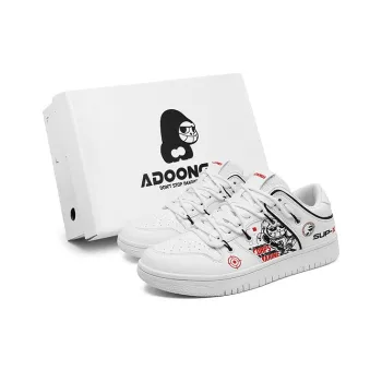 ADOONGA SUP X Slip Resistant, Abrasion Resistant, Lightweight, Height Increasing Low Top Skateboard Shoes Unisex