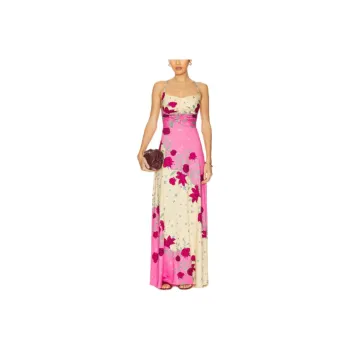 AGUA BY AGUA BENDITA Slip Dress Women's Multicolor