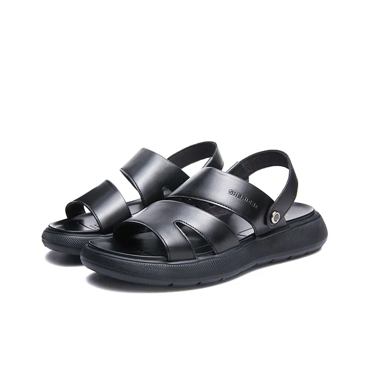 SHERIDan Beach Sandals Men's Black-2