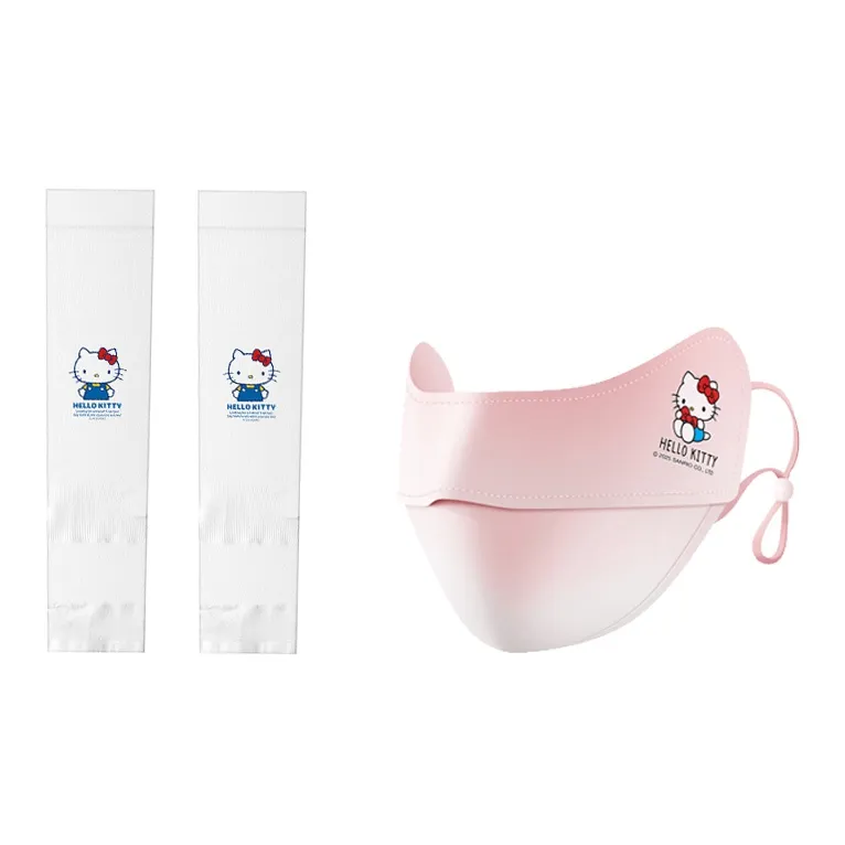 Hello Kitty Sanrio Series Polyester Sun Protection Sleeves Unisex-0