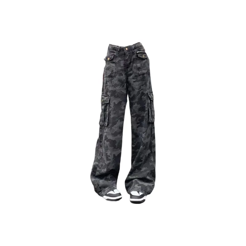 HELEH Jeans Women's Camouflage-4