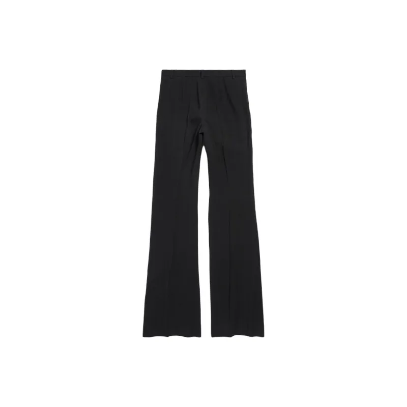 Balenciaga SS25 Casual Pants Regular Women's Black-1