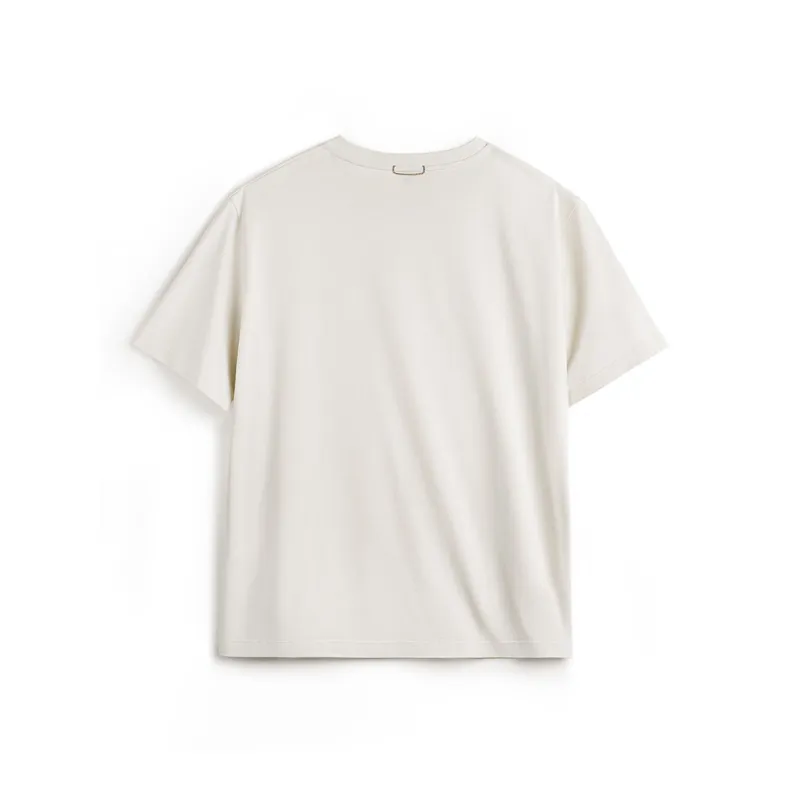 MADEN T Shirts Men White-1