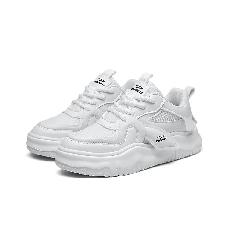 DEERWAY Breathable, Slip Resistant, And Abrasion Resistant Low Top Casual Shoes Men's-6