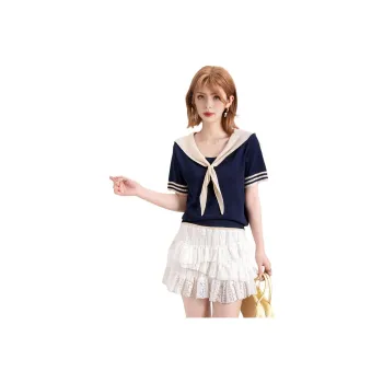 FAWENXIANGZI T Shirts Women's Blue