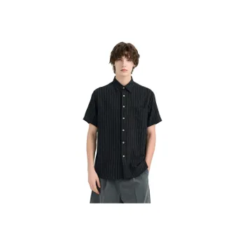 WILD LEADER Shirts Men Mysterious Black[CW51585A43]