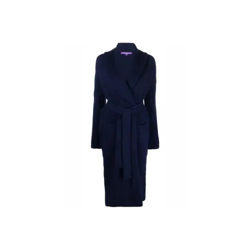 Polo Ralph Lauren Velvet Jackets Women's Dark Blue