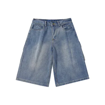 BOTH PLAY Denim Shorts Unisex Blue