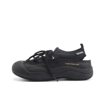 TOM TAILOR Low Top Casual Shoes Women's Black