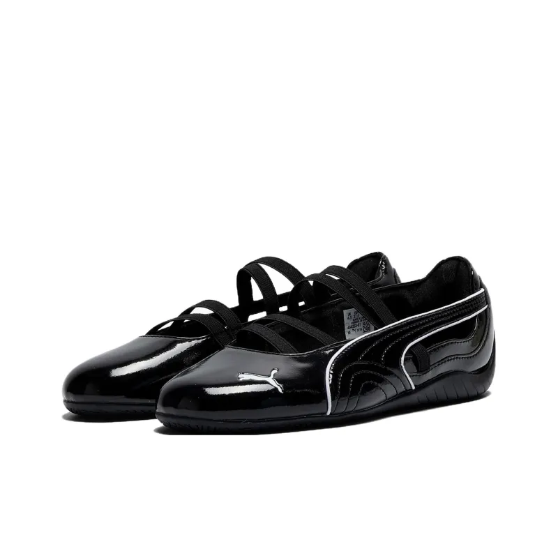 PUMA Speedcat Anti Slip Wear Resistant Low Top Casual Shoes Women's Black-2