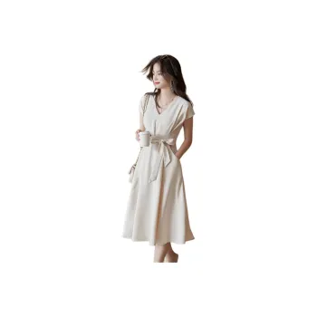 Mu Xiao Xin Short Sleeved Dress Women's
