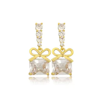 JOLLY SEASONS Copper Stud Earrings Women's