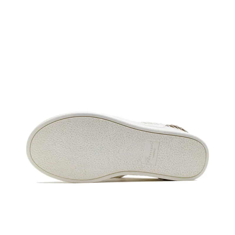 MADEN Low Top Skateboard Shoes Men's White-4