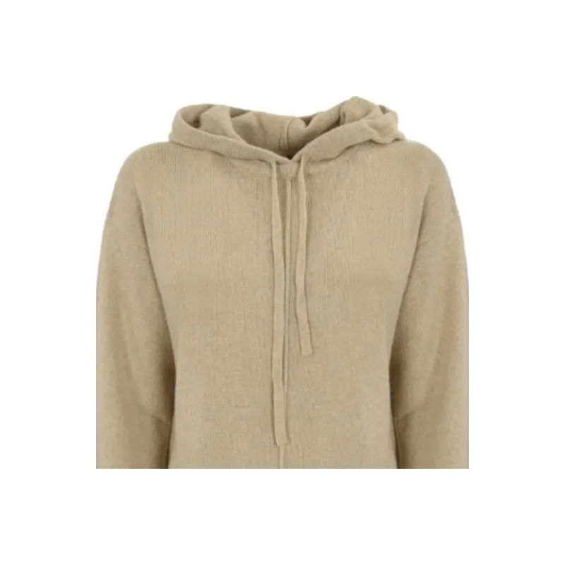 WEEKEND MaxMara Drawstring Knitted Hoodie-3