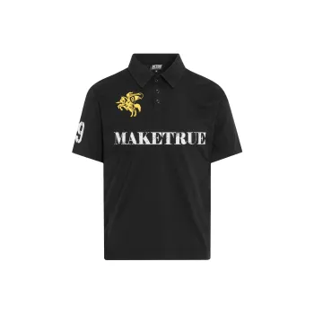 MT99 Polo Shirts Unisex Black