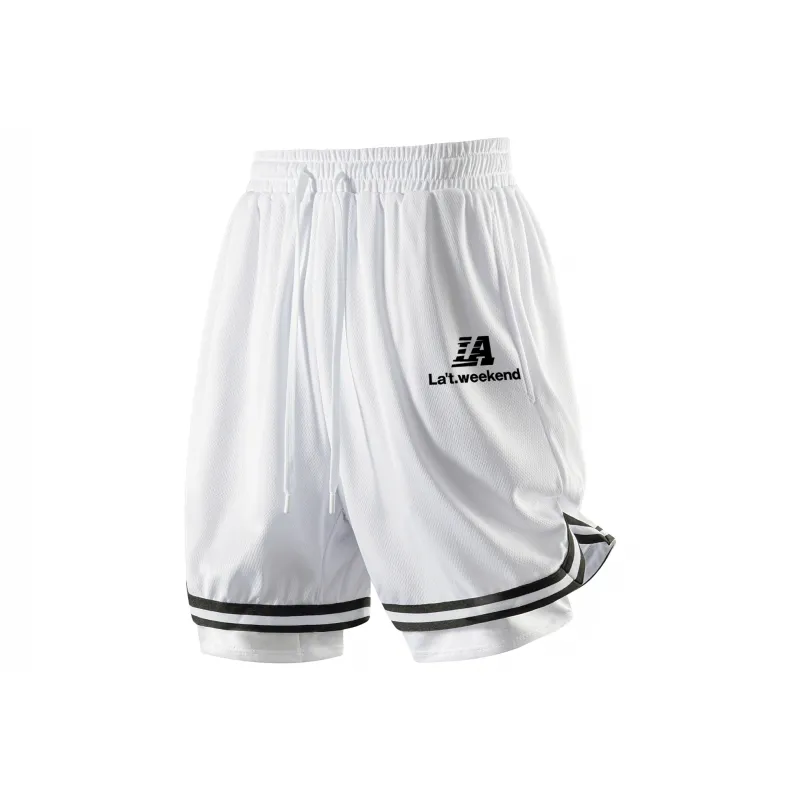 LA'T.WEEKEND Casual Shorts Unisex-3