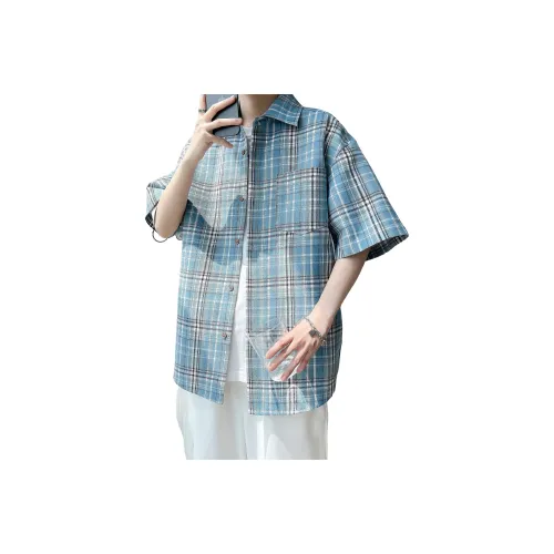 CRUSH KEY Shirts Unisex Blue