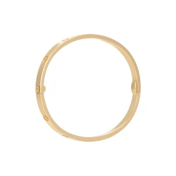 Cartier 18K Yellow Gold Love Bracelet