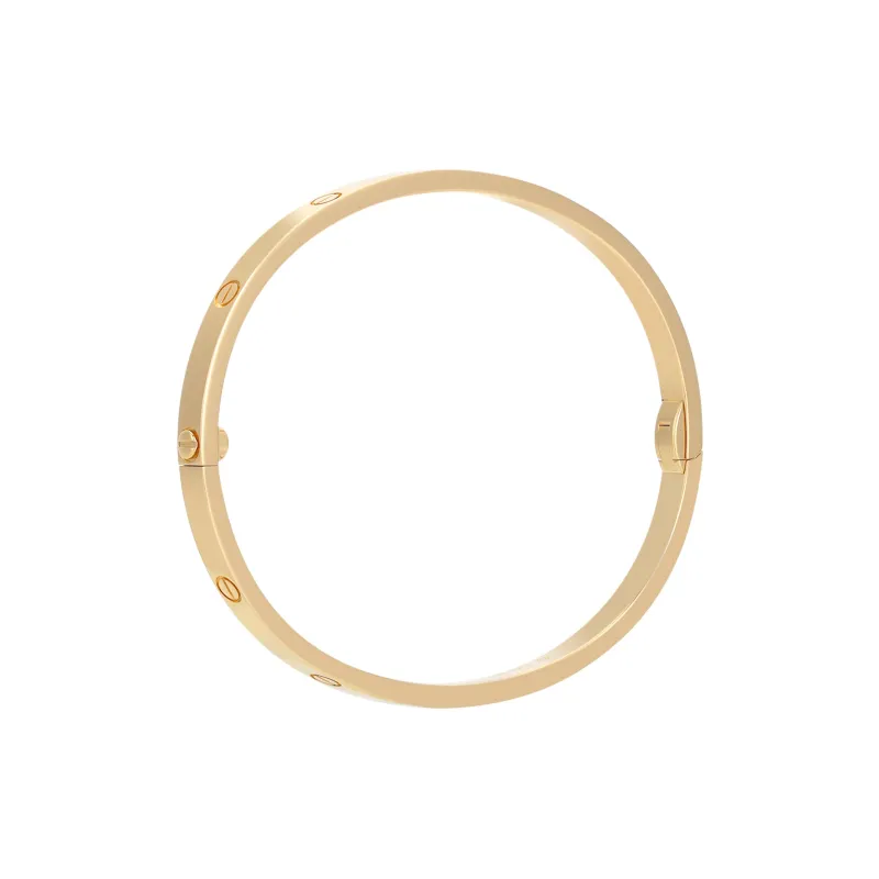 Cartier 18K Yellow Gold Love Bracelet-0