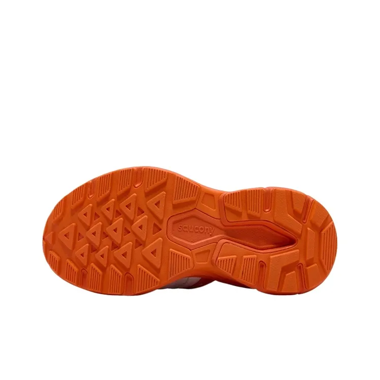 Saucony Kinvara 4 Low Top Casual Shoes Unisex White Orange-4