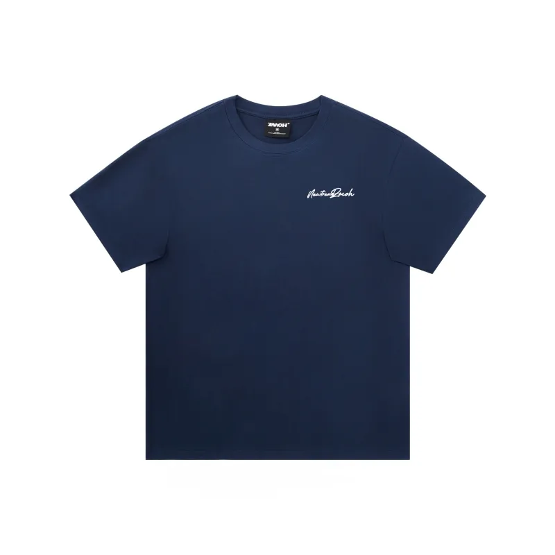 ZMOH Short Sleeved T Shirt Unisex Couple's-11