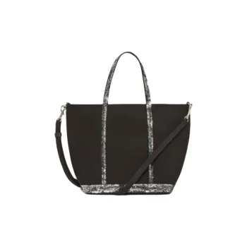 Vanessa Bruno Cotton Shoulder Bag, Crossbody Bag, Handbag Trumpets Women's Black