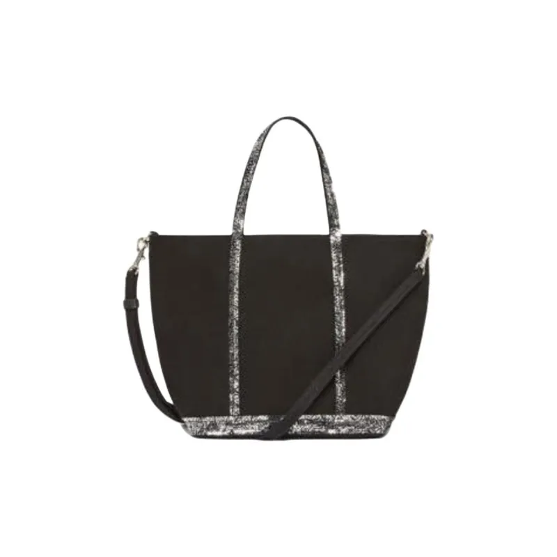 Vanessa Bruno Cotton Shoulder Bag, Crossbody Bag, Handbag Trumpets Women's Black-0
