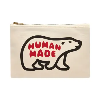 HUMAN MADE Canvas Bag Clutches Regular Women's White