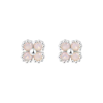 TAOHUAZHAOZHAO S 999 Fine Silver Stud Earrings Women's