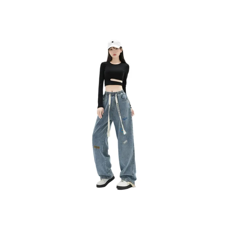 WARNING LIGHT Jeans Unisex-6