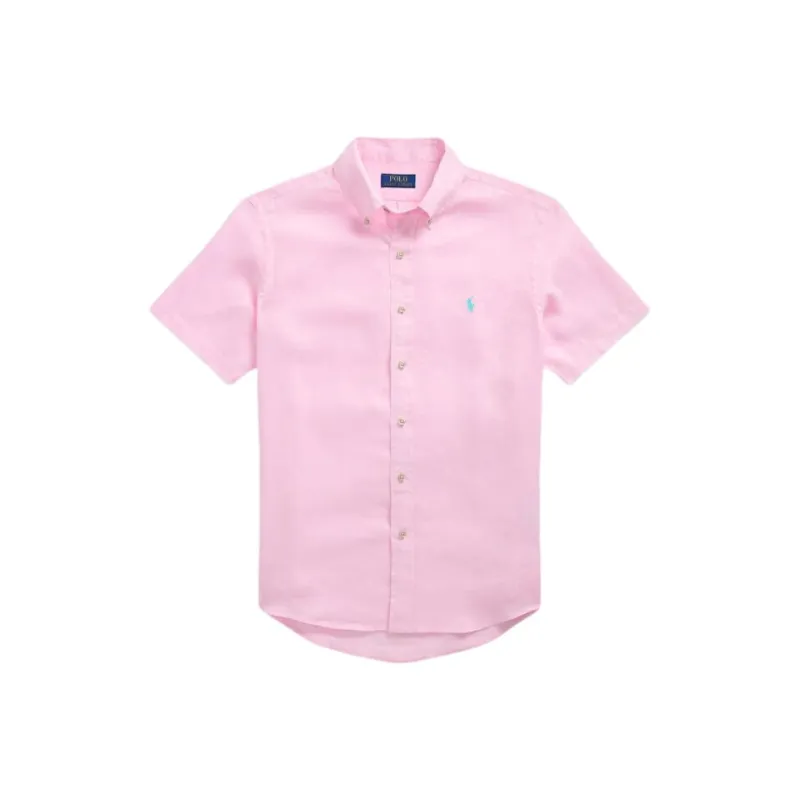 Polo Ralph Lauren SS25 Shirt Men's Light Pink-0