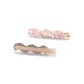 Pink Wave Hair Slide (1 Pair)