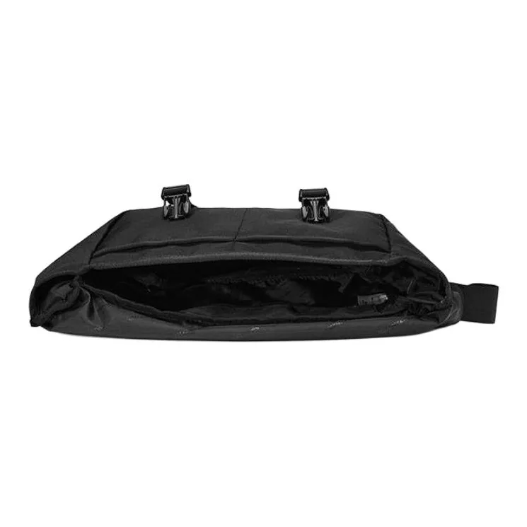 Skechers Adjustable Strap Shoulder Bag, Crossbody Bag Unisex Black-3