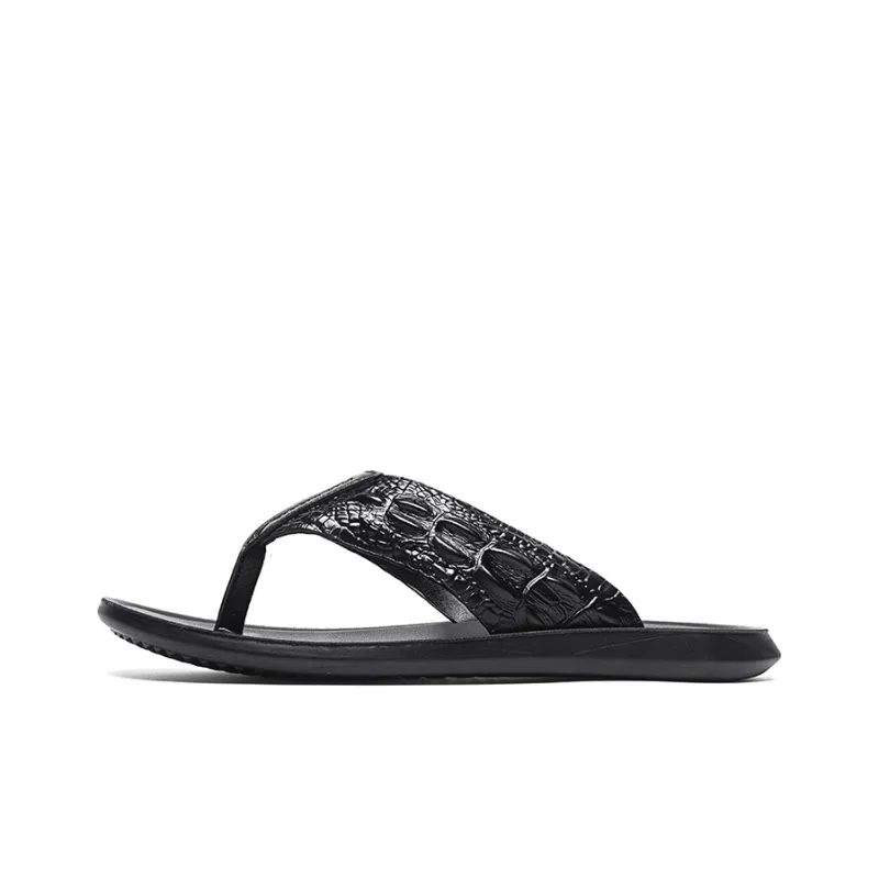 Mulinsen Slip Resistant Flip Flops Men's-0