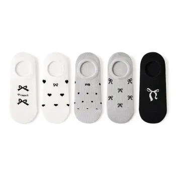 Primeet No Show Socks Women's 5 Pack