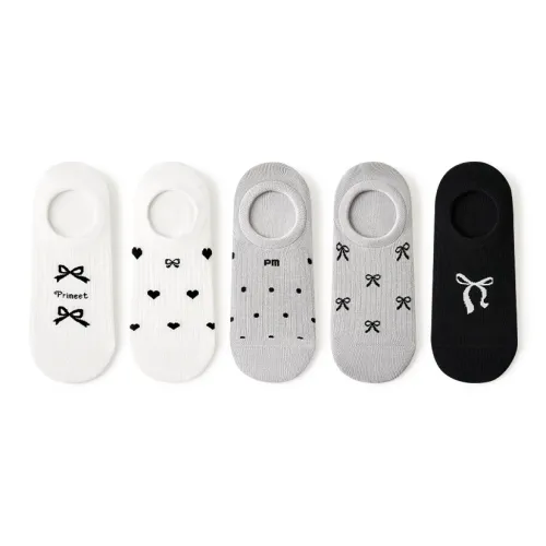 Primeet No Show Socks Women's 5 Pack