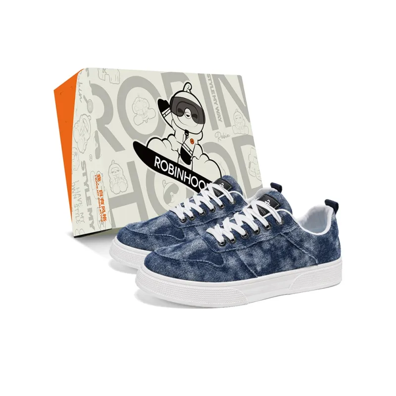 ROBINHOOD Slip Resistant, Abrasion Resistant, Lightweight, Breathable Low Top Skateboard Shoes Men's Box Included-10