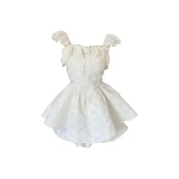 GUOZHEN Short Sleeved Dress Women's