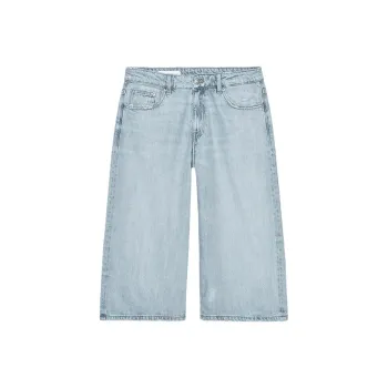 ZARA Denim Shorts Women's Light Blue