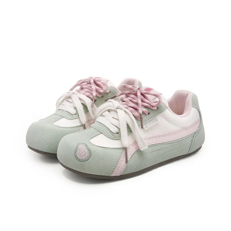 Ordifen Low Top Skateboard Shoes Women's Guava Pink-1