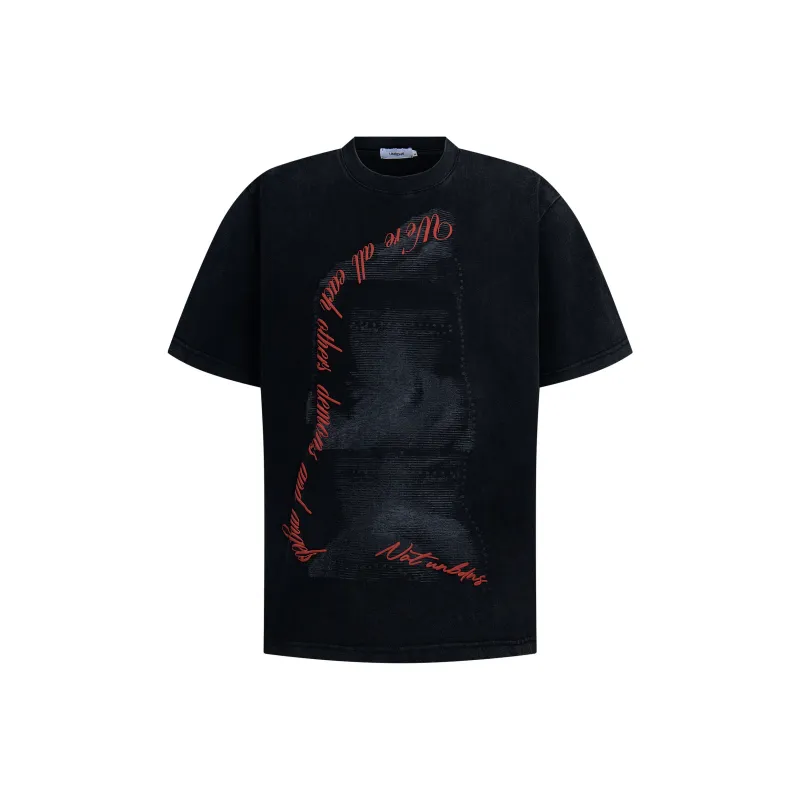 YINLEI T Shirts Unisex Black-0