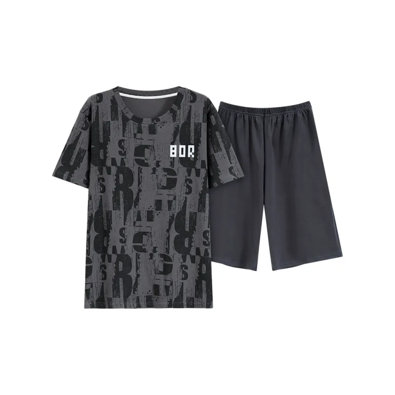 Good fortune Men Pajama Sets-0