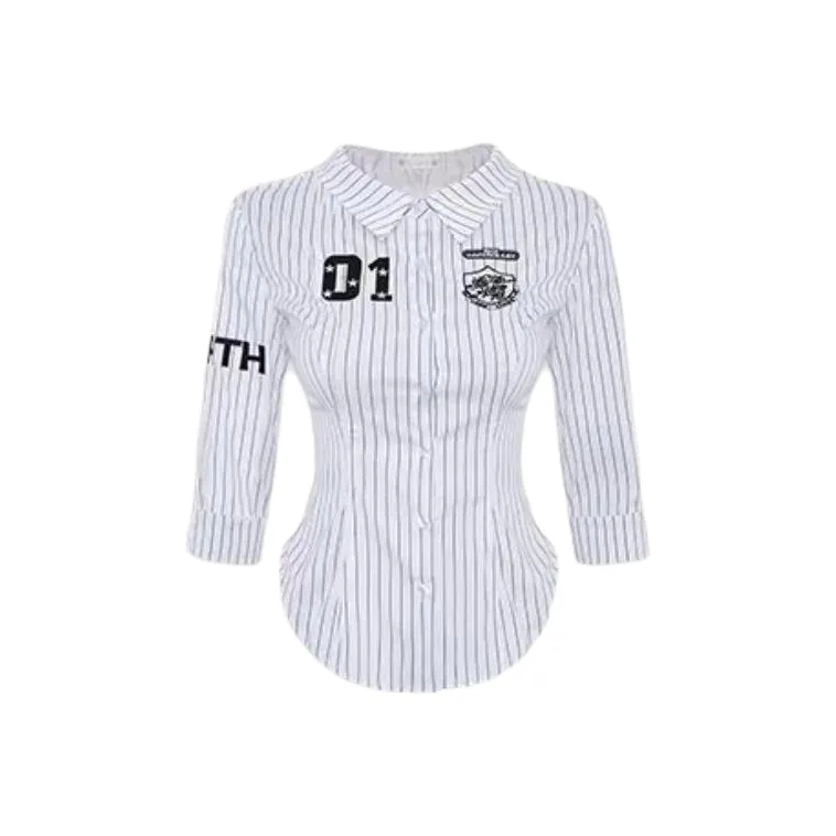 ABCMININ Shirts Women's White-0